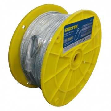 CAP122 Cable acero PVC 7X7 1/16 pulgadas X150m