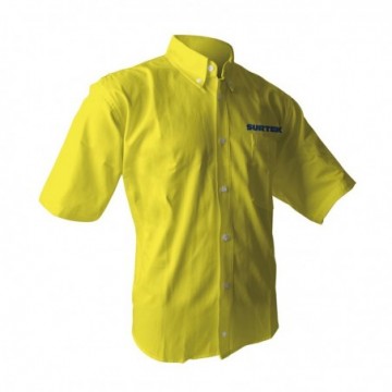 CAMC101L Camisa amarilla manga corta Surtek talla L Surtek