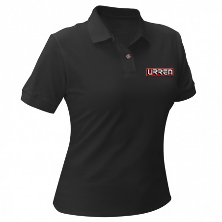 UPODNC Playera tipo Polo para dama Urrea negra talla L Urrea