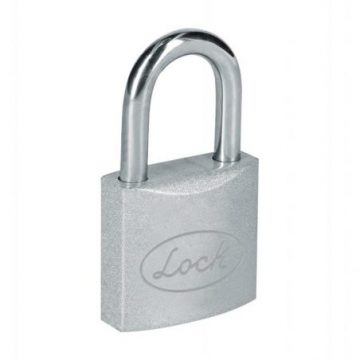 J4CL Juego de 4 candados de acero Lock
