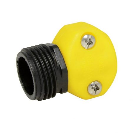 130376 Conector para manguera de riego plastico, 1/2" macho Surtek