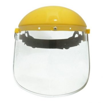 137305 Protector facial con mica de policarbonato y ajuste de suspensión de matraca Surtek