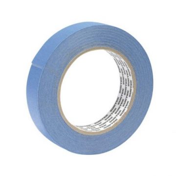 138080 Cinta masking tape azul para enmascarar 1/2" x 50 m Surtek