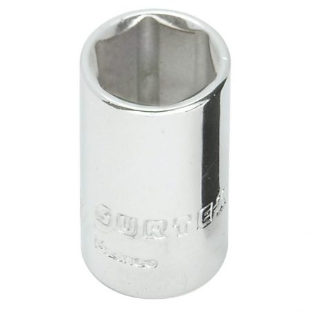 4412 Dado cuadro de 1/4", 6 puntas, en pulgadas, 3/8" Surtek