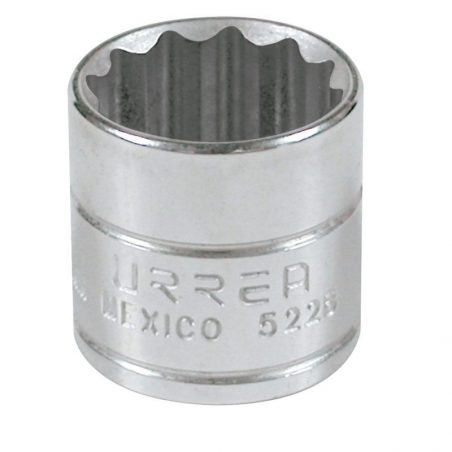 5228 Dado cuadro de 3/8", 12 puntas, en pulgadas, 7/8" Urrea