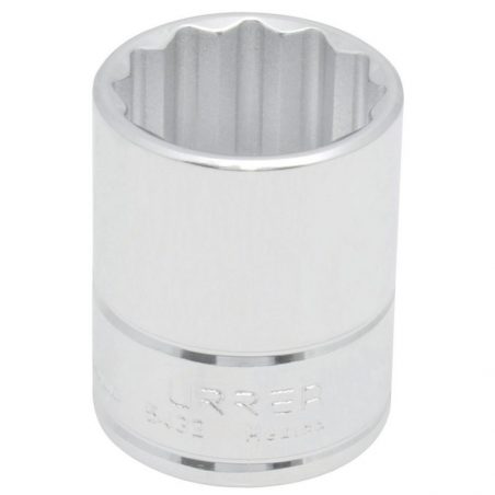 5422 Dado cuadro de 1/2", 12 puntas, en pulgadas, 11/16" Urrea