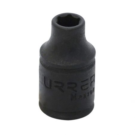 6908H Dado de impacto cuadro de 1/4", 6 puntas, en pulgadas, 1/4" Urrea