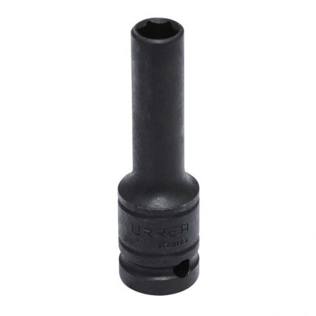 7314MD Dado de impacto largo pared delgada cuadro de 1/2", 6 puntas, métrico, 14 mm Urrea