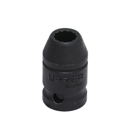 7416 Dado de impacto cuadro de 1/2", 12 puntas, en pulgadas, 1/2" Urrea