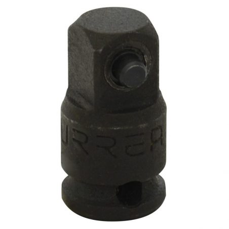 7648 Adaptador con perno para dado de impacto cuadro de 1/4" hembra a 3/8" macho Urrea