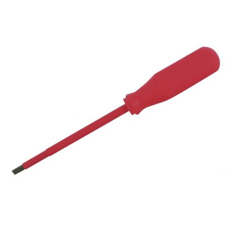 9713 Destornillador rojo 1000 V, punta plana 3/32" x 3" Urrea