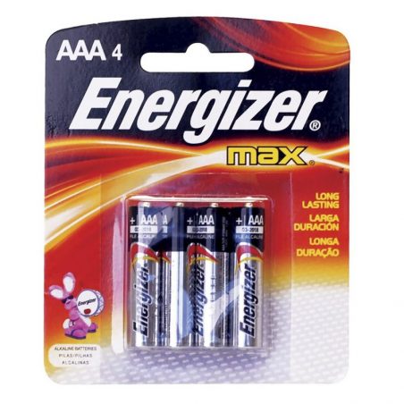 E92BP-4 Pila alcalina Energizer® "AAA", 4 piezas Surtek