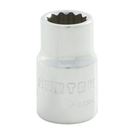 F5114 Dado cuadro de 3/8", 12 puntas, en pulgadas, 7/16" Surtek