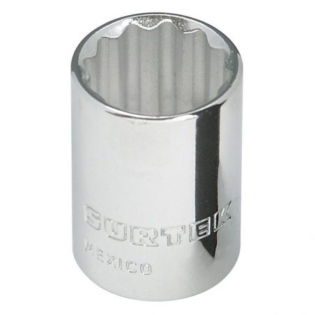 F5116 Dado cuadro de 3/8", 12 puntas, en pulgadas, 1/2" Surtek