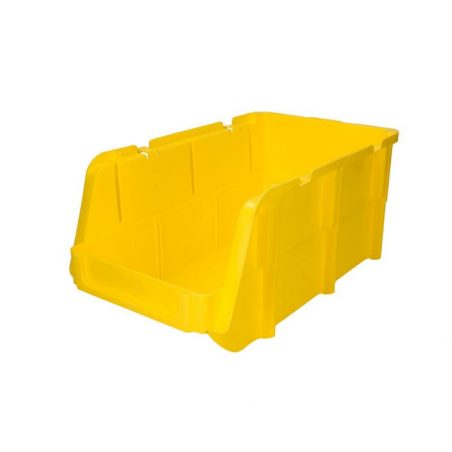 GAVA1 Gaveta plástica color amarillo pico de pato 7" x 4" x 3" Surtek