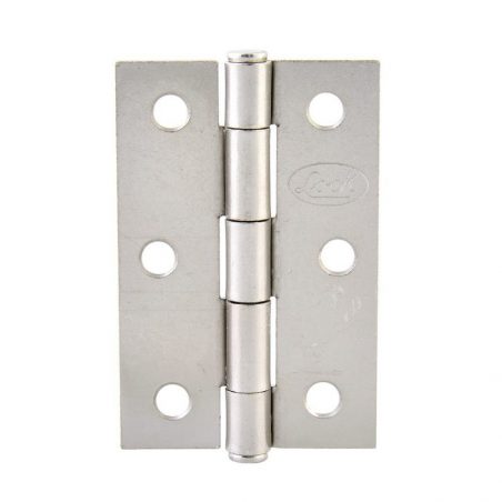 LBA10NI Bisagra alargada de acero níquel satinado 1" x 1.06" Lock