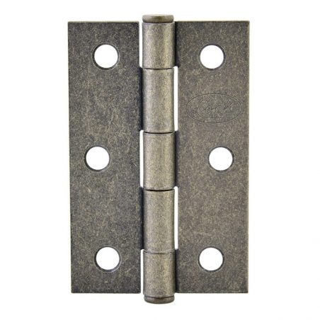 LBA30LA Bisagra alargada de acero latón antiguo 3.5" x 2.52" Lock