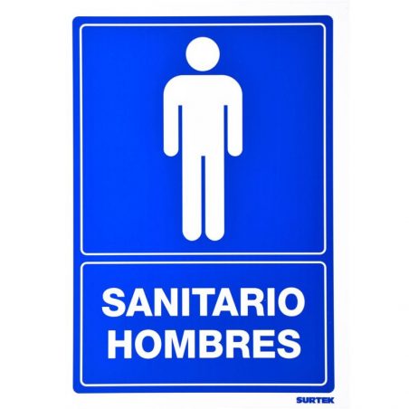 SES13 Señal "Sanitario hombres" Surtek