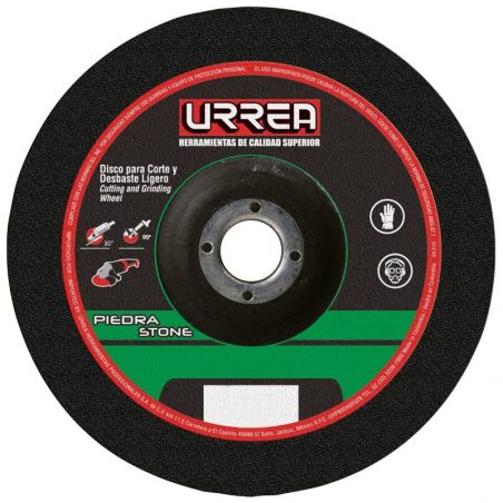 U419 Disco abrasivo tipo 27 para piedra 9" x 1/8" Urrea