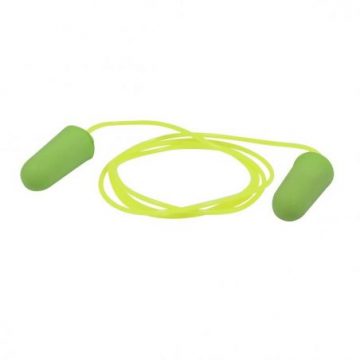 USTO4 Tapones desechables de alta visibilidad color amarillo para oídos SNR 33 dB Urrea