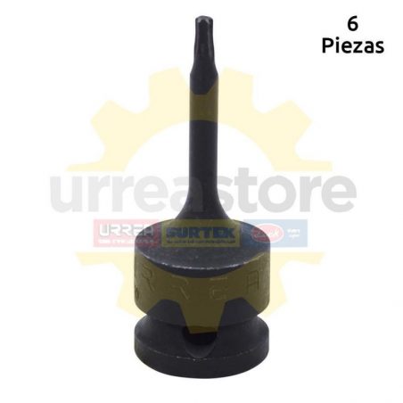 729010W Dado de impacto 3/8 pulgadas punta Torx® T10 Urrea