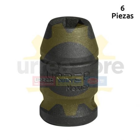 7409M Dado de impacto 1/2 pulgadas 6 puntas 9 mm Urrea