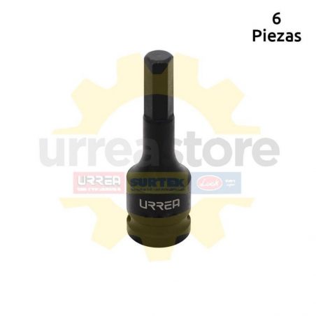 7441-10M Dado de impacto 1/2 pulgadas punta hexagonal  10 mm Urrea