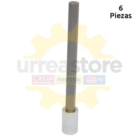 4990-3/16L Dado 3/8 pulgadas largo punta hexagonal  3/16 pulgadas Urrea