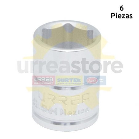 5220HM Dado 3/8 pulgadas 6 puntas 20 mm Urrea