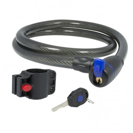 10CN Lock Candado de cable con llave 1.0x100cm