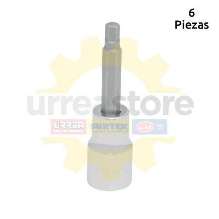 544110M Dado 1/2 pulgadas punta hexagonal  10 mm Urrea