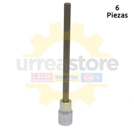 544112ML Dado 1/2 pulgadas punta hexagonal  larga 12 mm Urrea