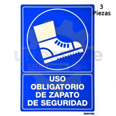 SES10 Señal  pulgadas Zapatos de seguridad pulgadas Surtek