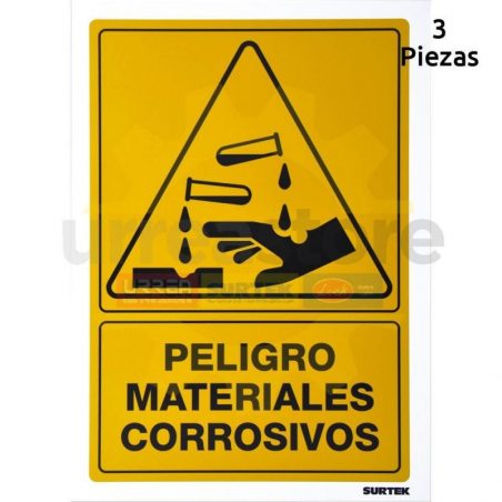 SES29 Señal  pulgadas Materiales corrosivos pulgadas Surtek