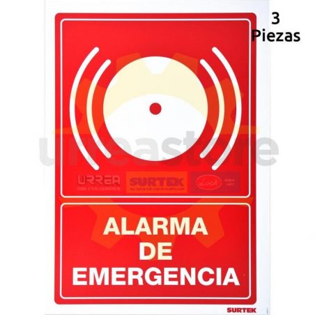 SES46 Señal  pulgadas Alarma de emergencia pulgadas Surtek