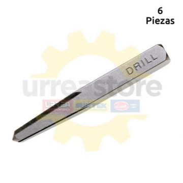 9521 Extractor recto para tornillos y tubos 3/16" x 5/16" Urrea