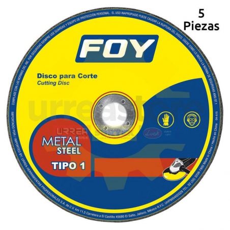 143526 Disco t/1 metal 9 pulgadas x3mm Foy