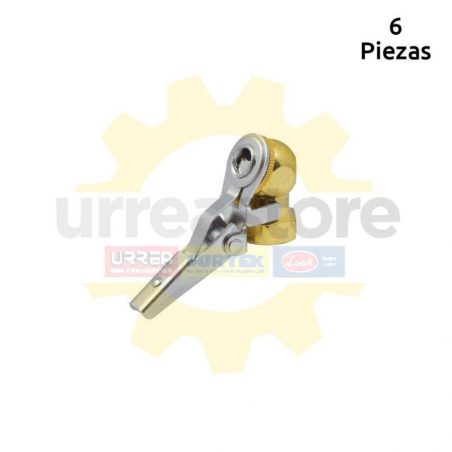 108107 Cabeza para inflar con clip  1/4 pulgadas NPT Surtek