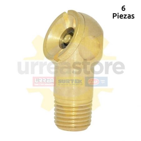 108110 Cabeza para inflar macho 1/4 pulgadas NPT Surtek