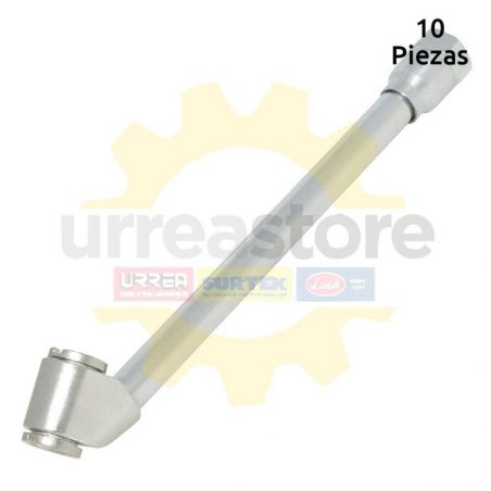 108112 Doble cabeza para inflar 1/4 pulgadas NPT Surtek