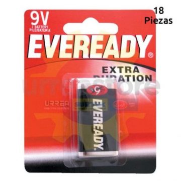 1222-1 Pila alcalina Eveready® "9V" Surtek