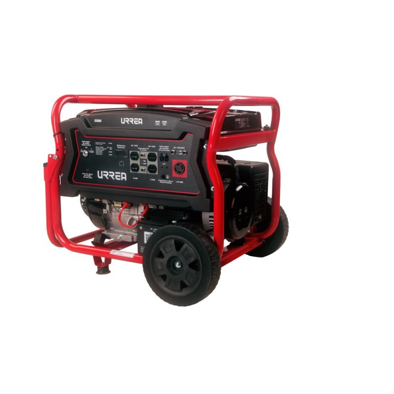 Generador a gasolina 25L, 9000 W, 120/ 240 V, 60 Hz Urrea GG890
