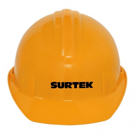 137311 Casco de seguridad con ajuste de intervalos naranja Surtek