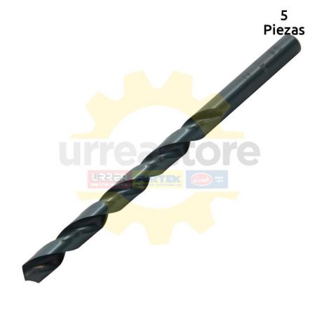 B13/32 Broca acero alta velocidad negra uso industrial 13/32 pulgadas  Urrea