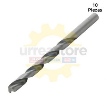 B45MM Broca negra de acero de alta velocidad métrica de 4.5 mm zanco recto Urrea