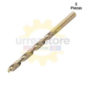 BC1/2 Broca con cobalto de acero de alta velocidad 1/2" zanco recto Urrea