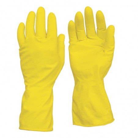 137395 Guantes de látex domésticos talla mediana Surtek