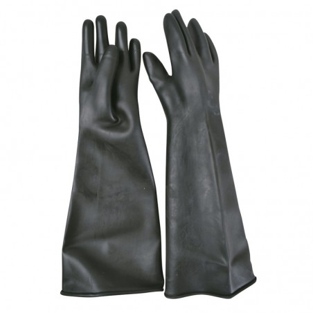 137398 Guantes de látex uso industrial talla mediana Surtek