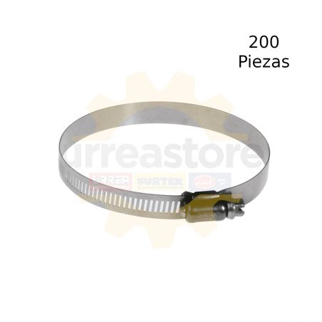 137728 Abrazadera mini sin fin de acero inoxidable de 1/4" a 5/8" Surtek