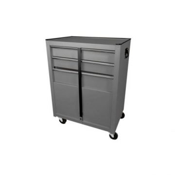 GM3G Gabinete móvil color gris 3 gavetas 26" Surtek